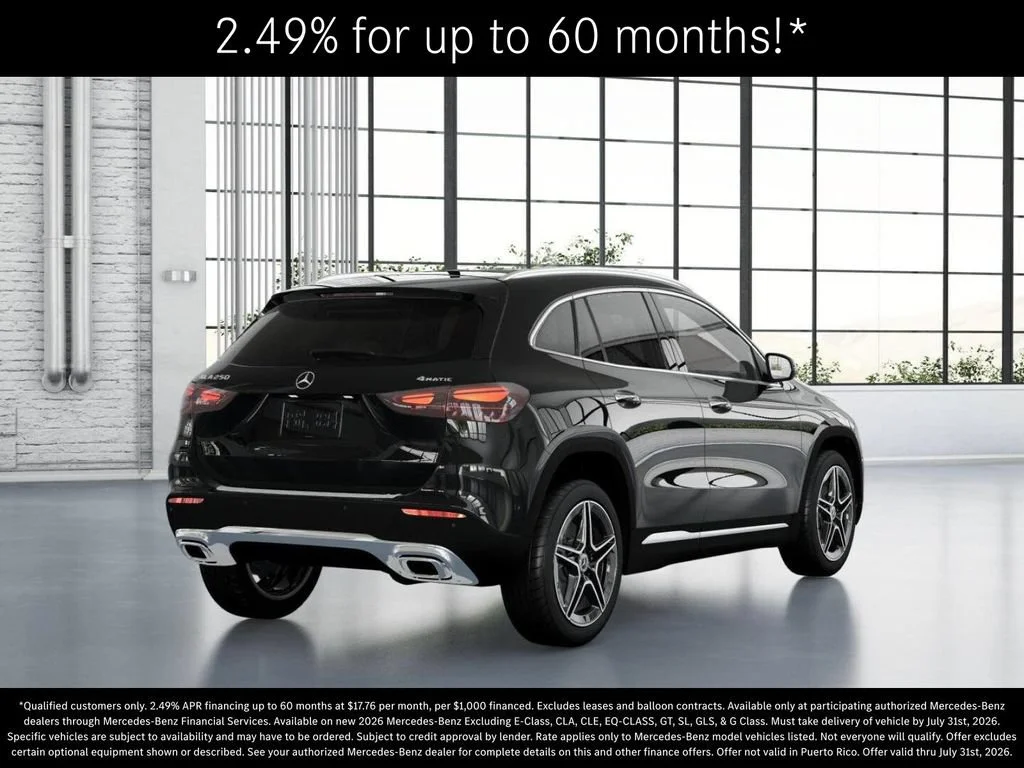New 2026 Night Black Mercedes-Benz GLA 250 image 64