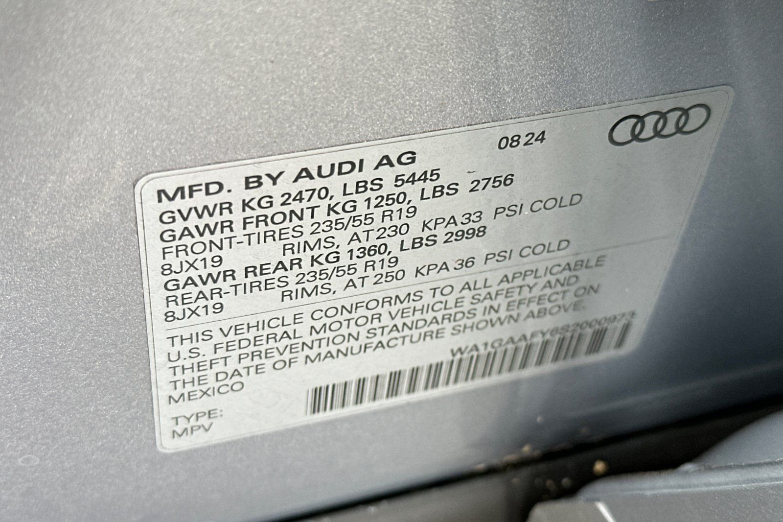 Used 2025 Silver Audi  image 25