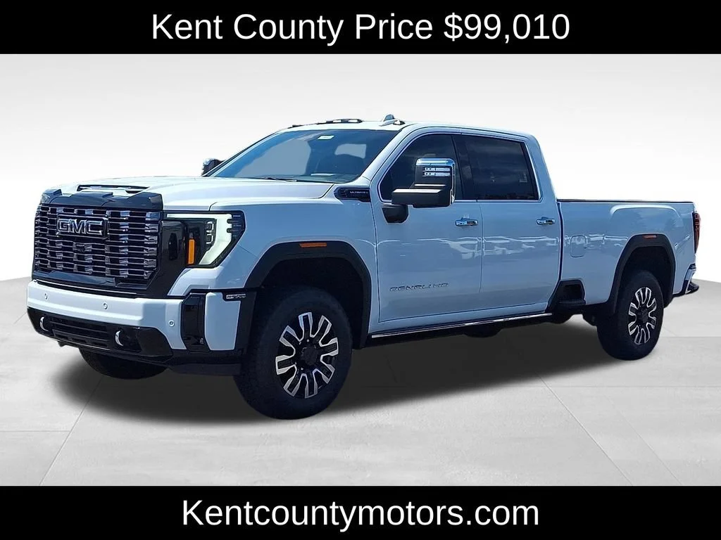 New 2026 Glacier White Tricoat GMC Denali Ultimate image 3