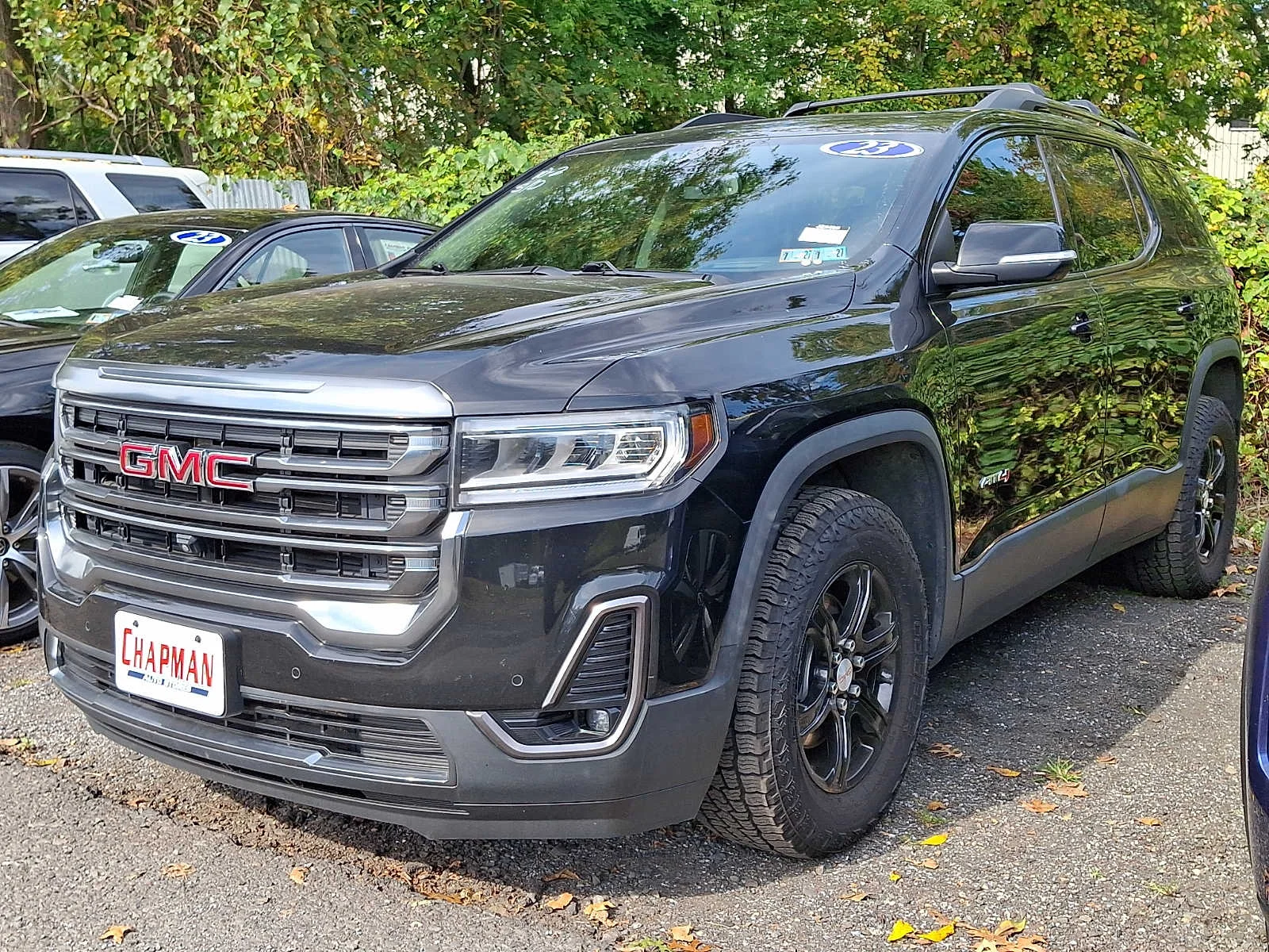 Used 2023 Ebony Twilight Metallic GMC AT4 image 3