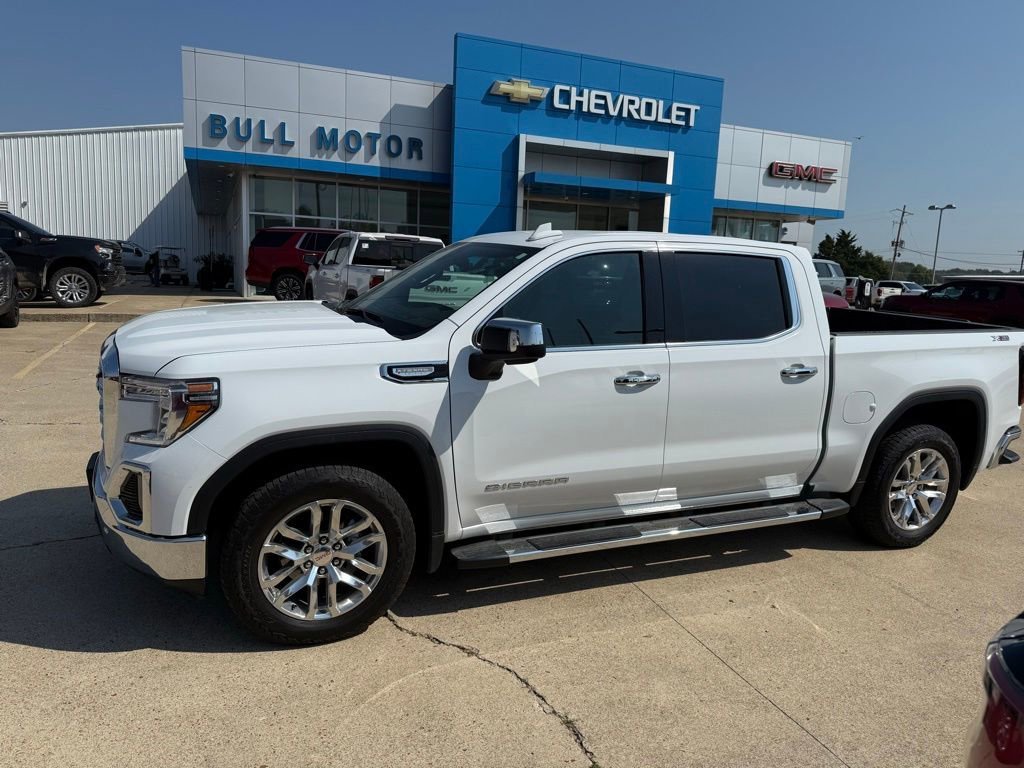 Used 2022 GMC Sierra 1500 Limited SLT with VIN 3GTU9DEL9NG217406 for sale in Little Rock