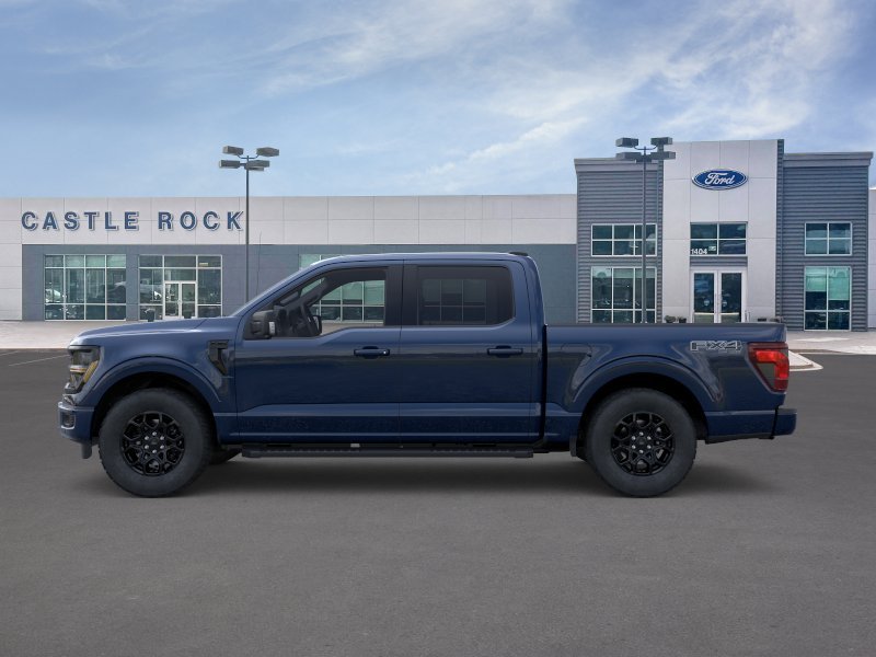 New 2026 Antimatter Blue Metallic Ford XLT image 3