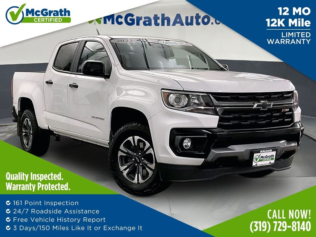 Used 2022 White Chevrolet Z71 image 1