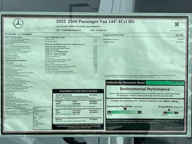 2025 Mercedes-Benz Sprinter Passenger Van Base - Photo 21