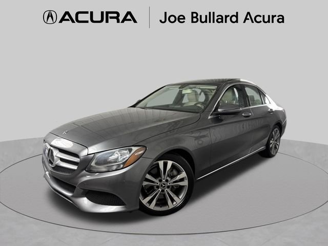 Used 2018 Gray Mercedes-Benz C 300 image 1