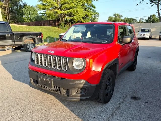 Used 2017 Red Jeep Sport image 1