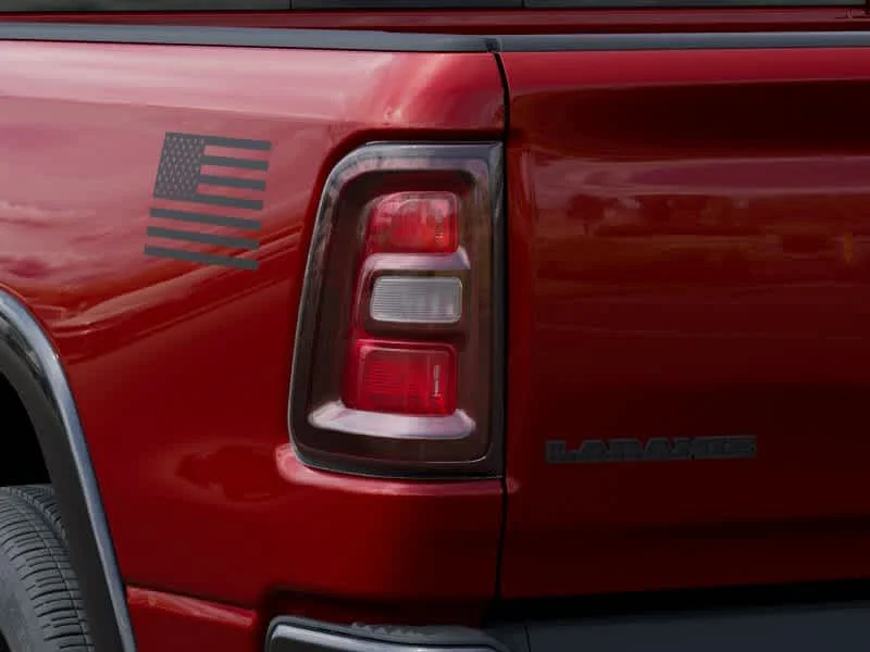 New 2026 Molten Red Pearl-Coat Exterior Paint RAM Laramie image 9