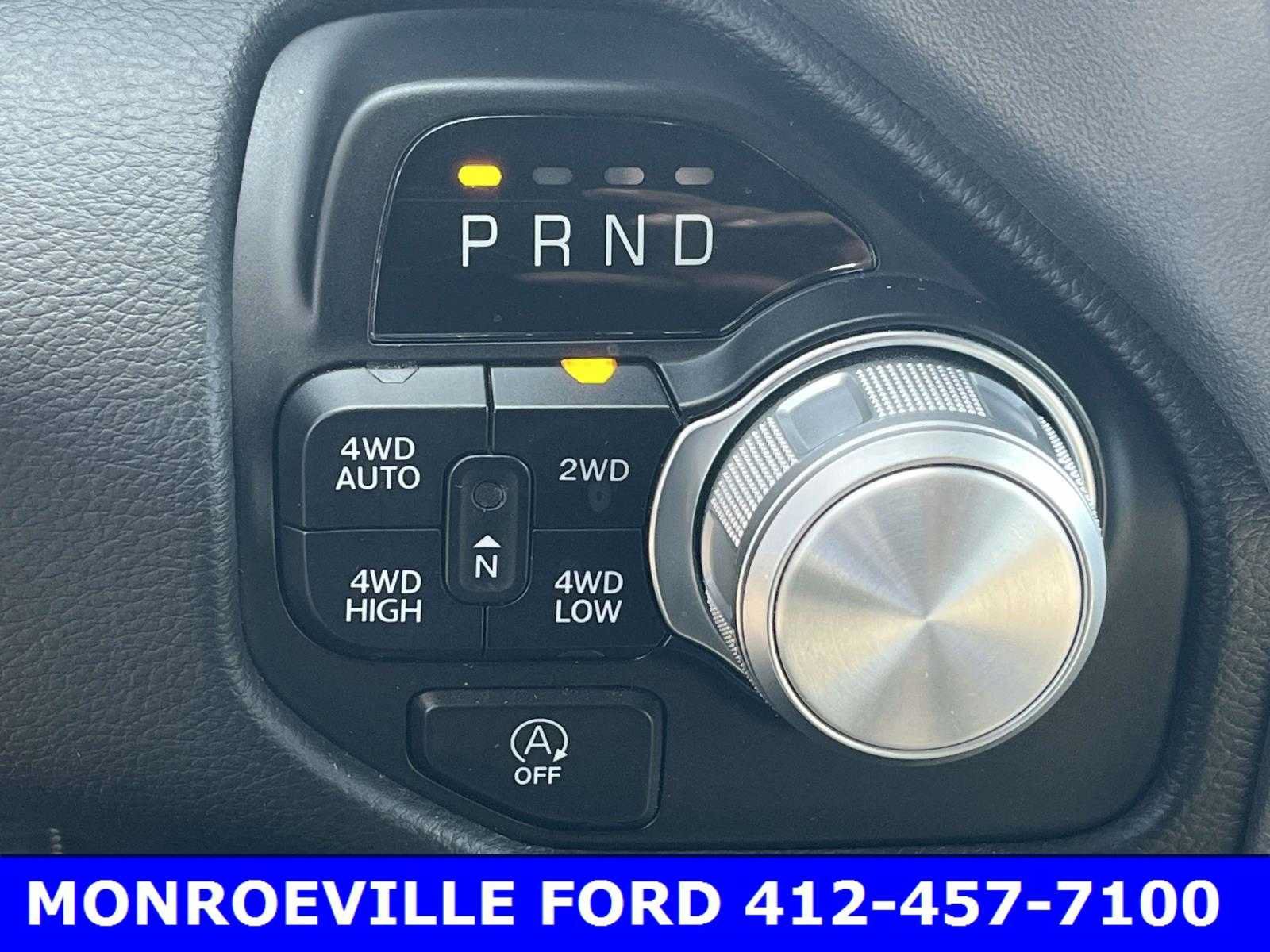 Used 2023 Granite Crystal Metallic Clearcoat RAM Laramie image 35
