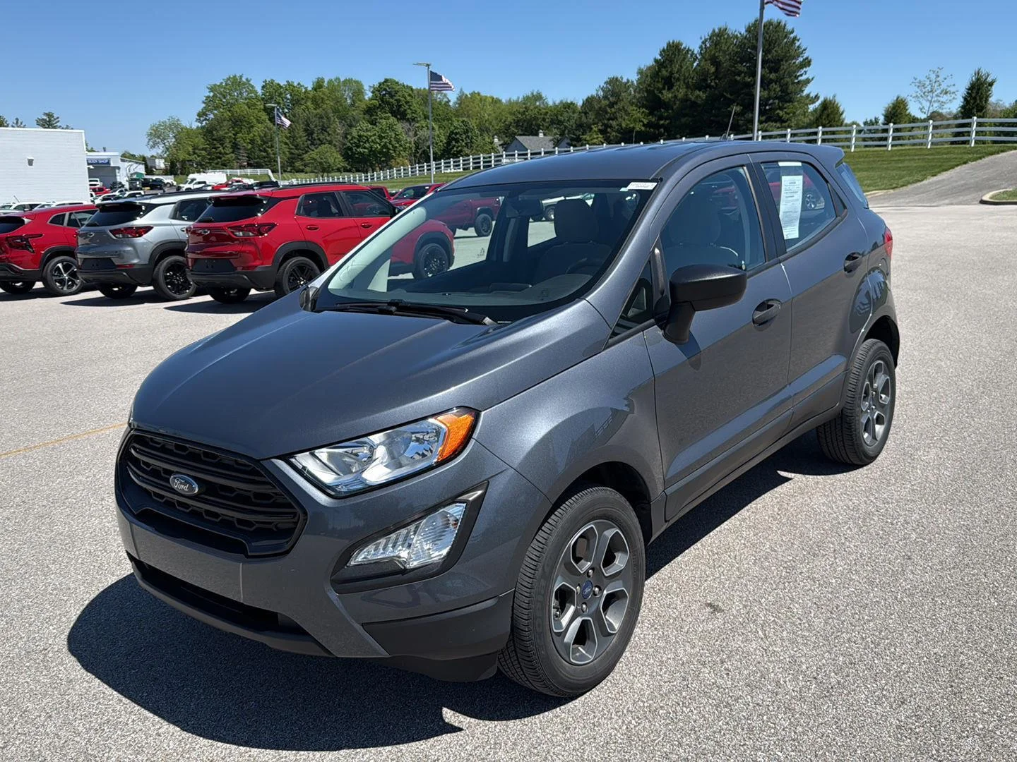 Used 2022 Ford EcoSport S with VIN MAJ6S3FL5NC475596 for sale in Salem, IN