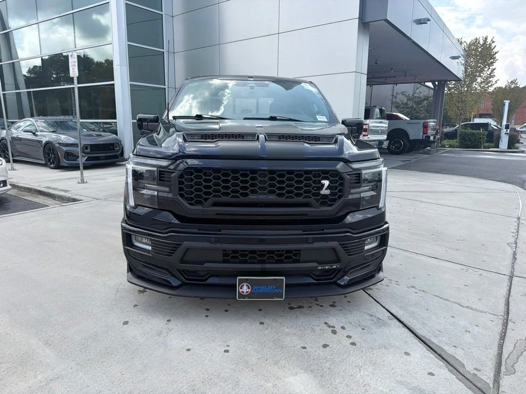 Used 2024 Antimatter Blue Metallic Ford Lariat image 2