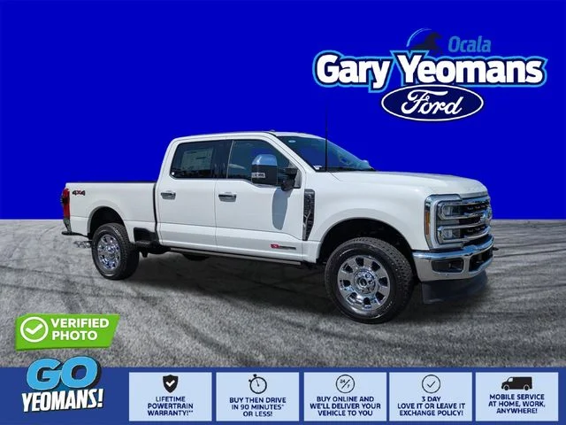 New 2026 Star White Metallic Tri-Coat Ford F-250® King Ranch® image 1