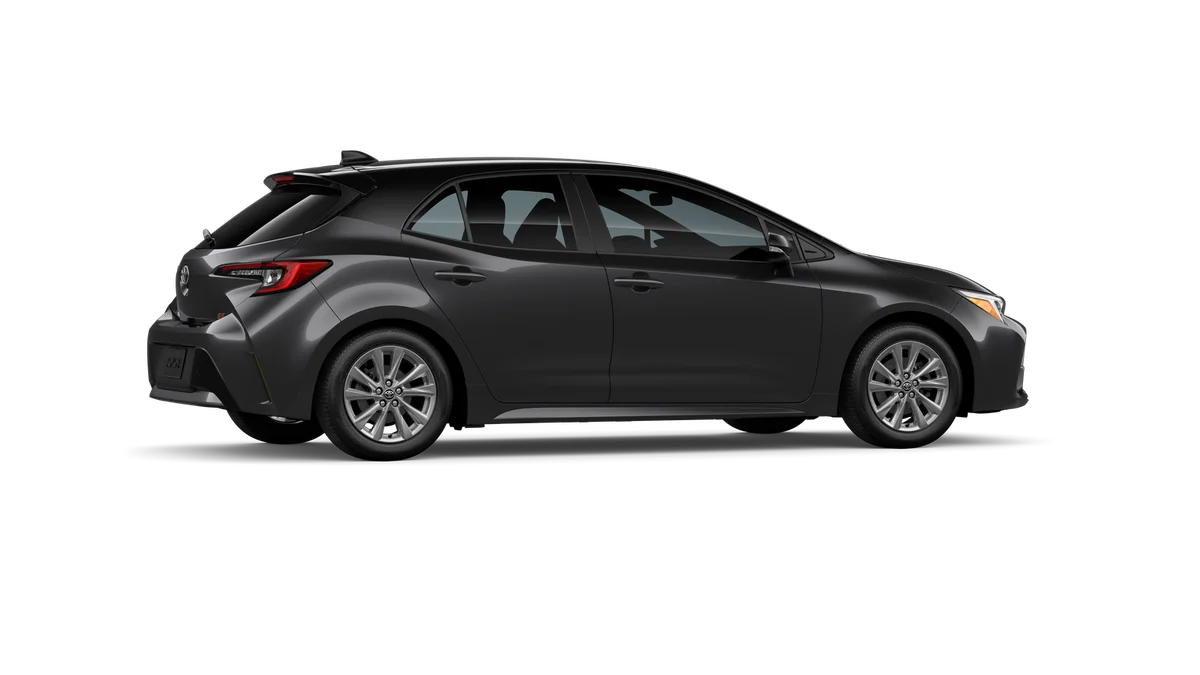 New 2026 Magnetic Gray Metallic with Midnight Black Metallic roof Toyota SE image 11