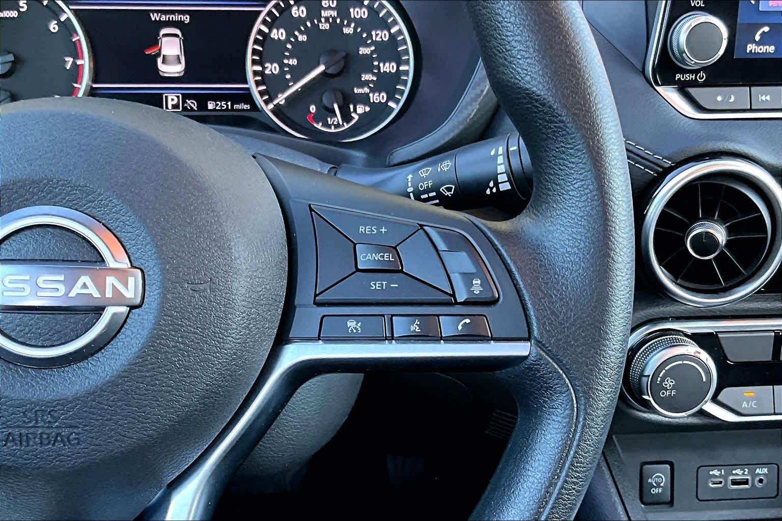 Used 2024 Electric Blue Metallic Nissan SV image 25
