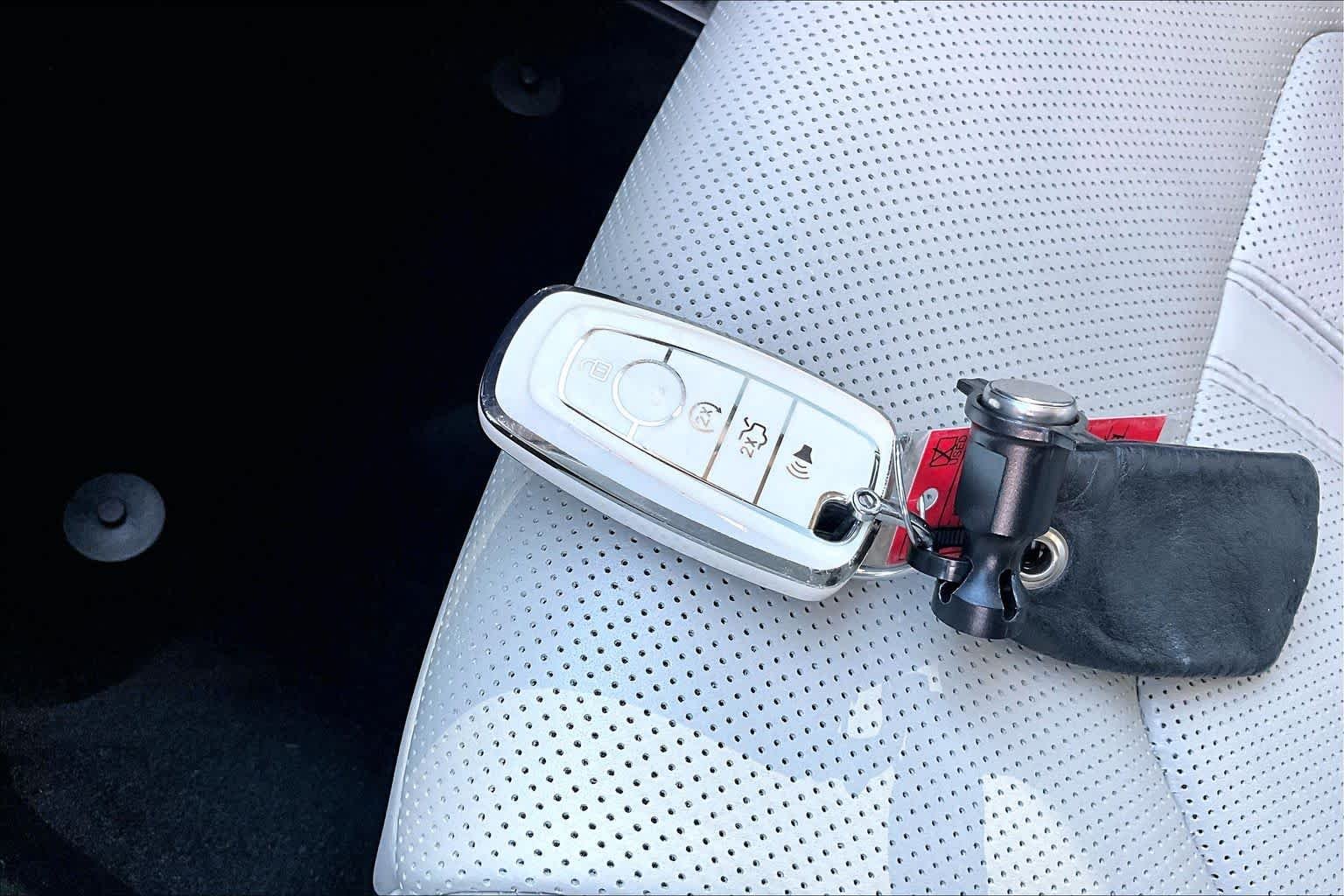 Used 2019 White Platinum Metallic Tri-Coat Ford Platinum image 14