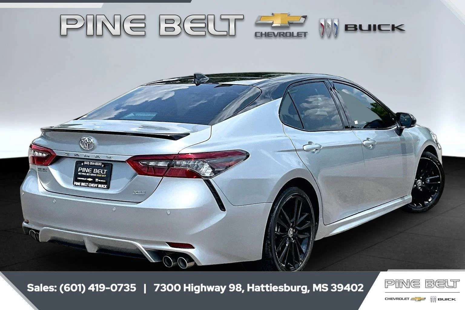 Used 2023 Celestial Silver Metallic/Midnight Black Metallic Toyota XSE image 11