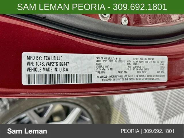 New 2026 Red Jeep Upland image 33