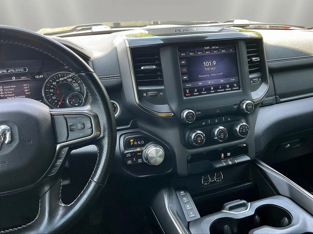 Used 2021 Diamond Black Crystal Pearlcoat Ram  image 9