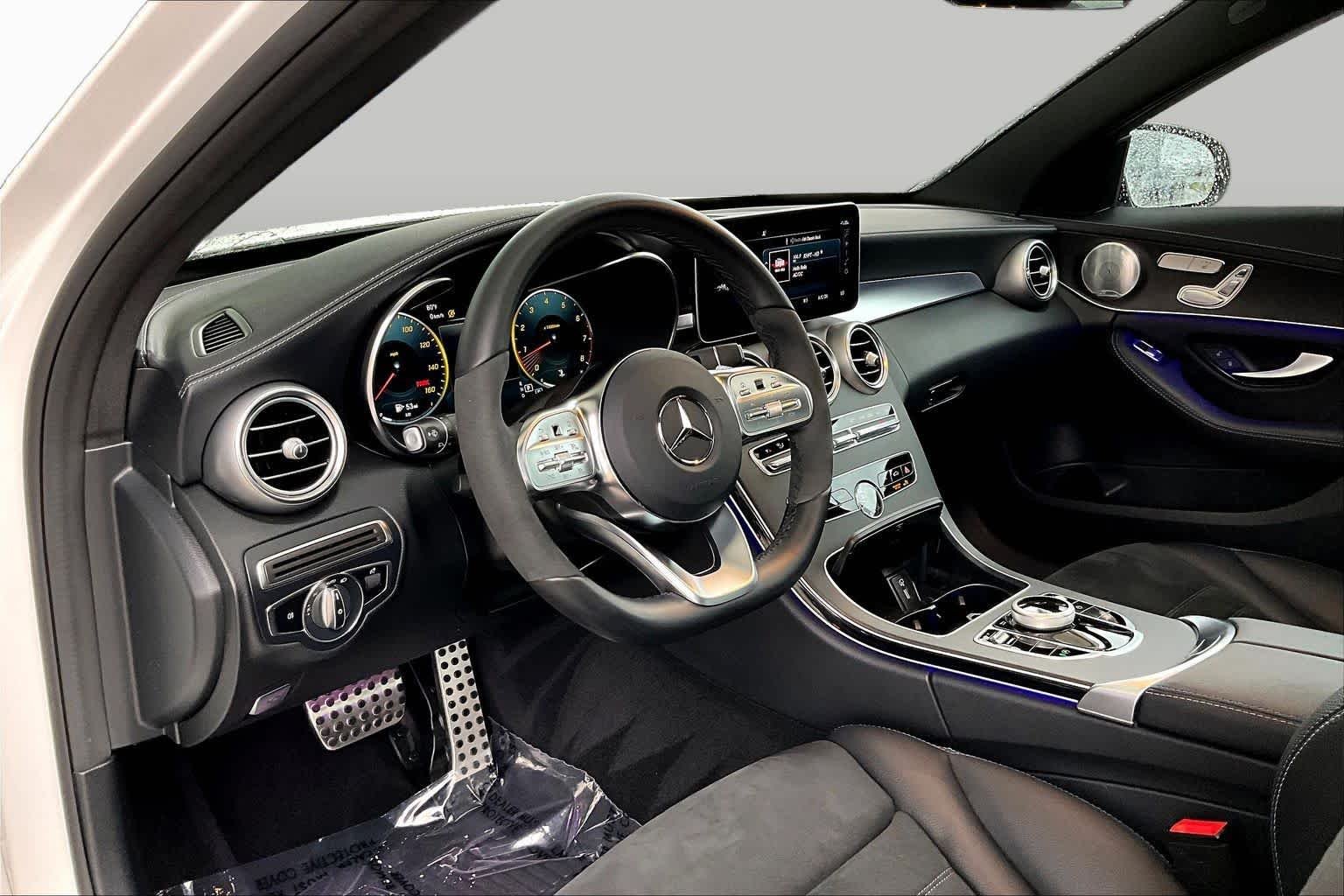Used 2021 Polar White Mercedes-Benz C 300 image 16