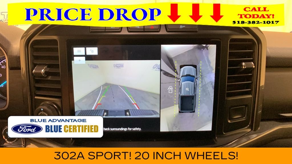 Certified Used 2022 White Metallic Ford XLT image 41