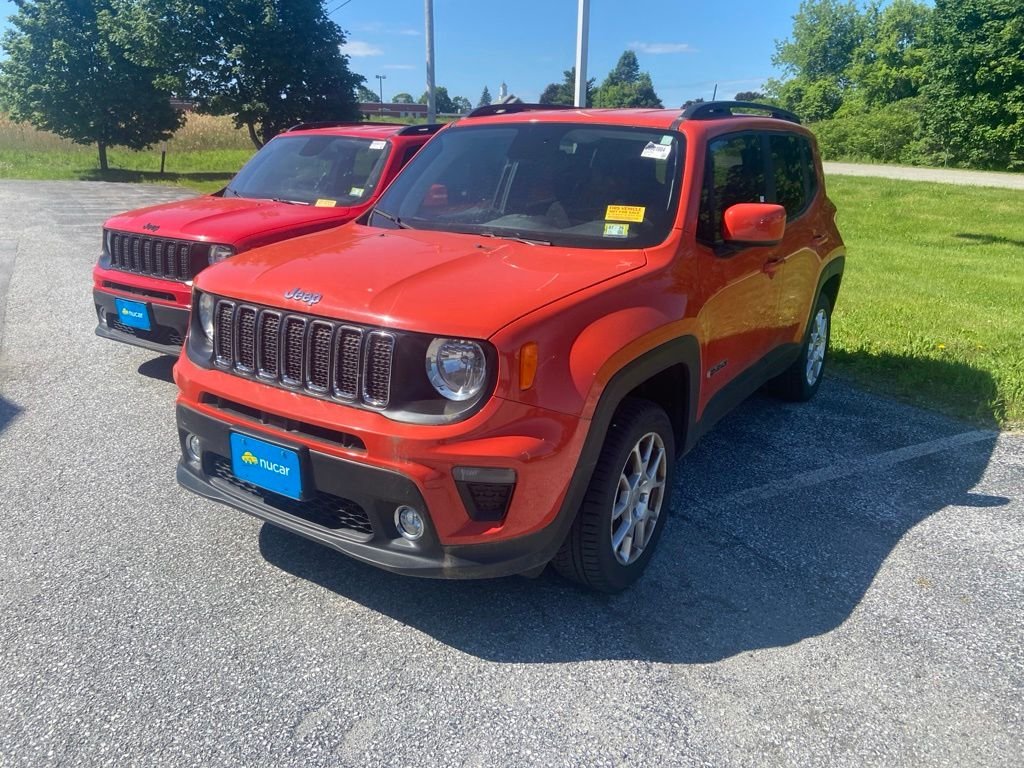 Used 2019 Omaha Orange Clearcoat Jeep Latitude image 3