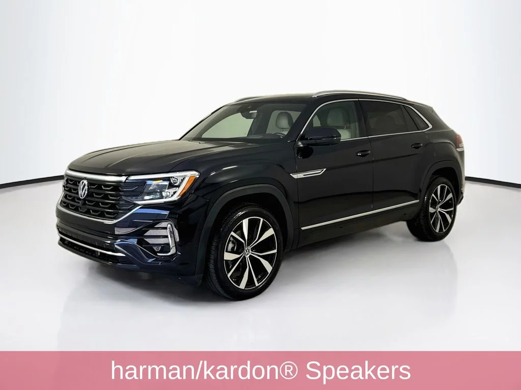 Used 2024 Black Volkswagen 2.0T SEL Premium R-Line image 3