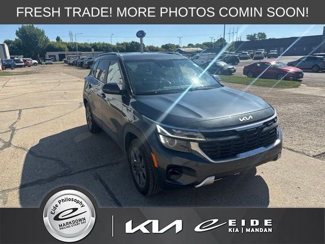 Used 2024 Gray Kia S image 1