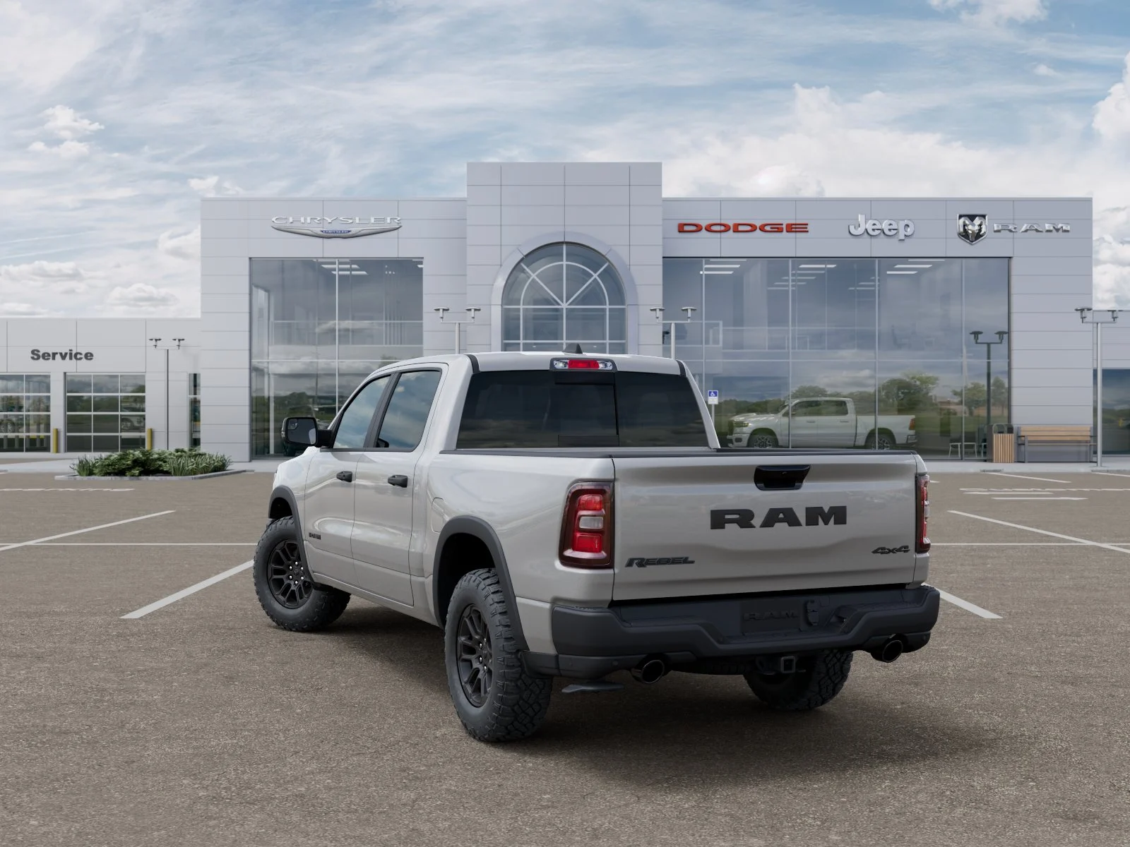 New 2026 Silver Zynith Exterior Paint RAM Rebel image 60