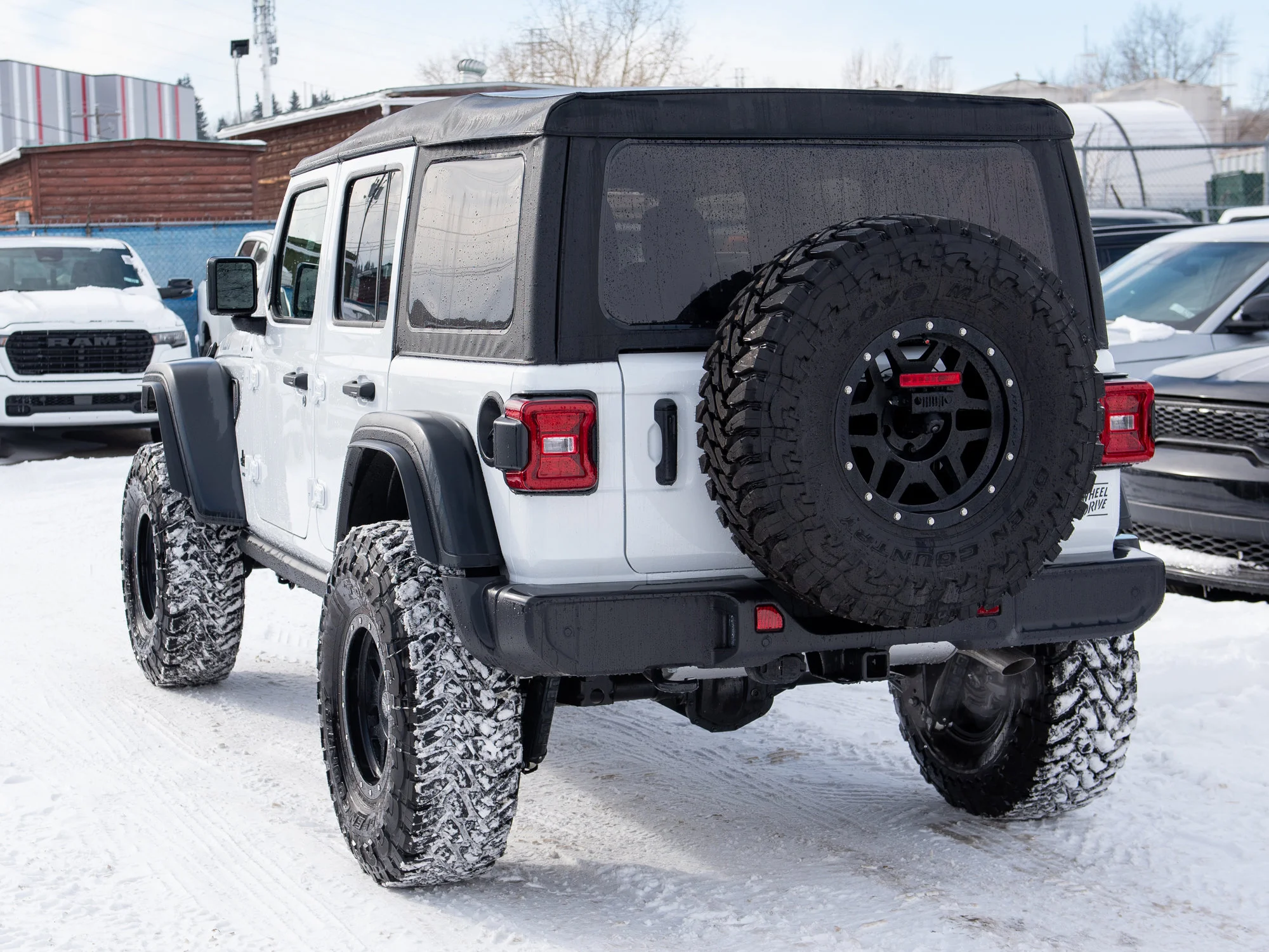 New 2026 White Jeep Willys*, 3.5 Inch Lift, 37 Inch Tires image 7
