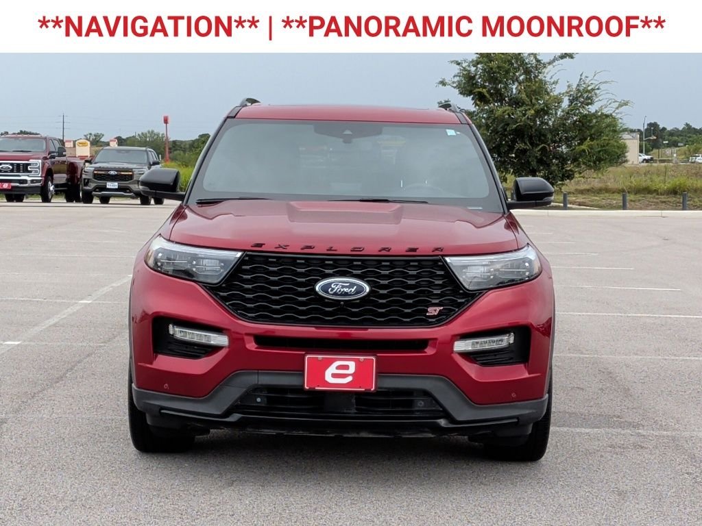 Used 2020 Rapid Red Metallic Tinted Clearcoat Ford ST image 2