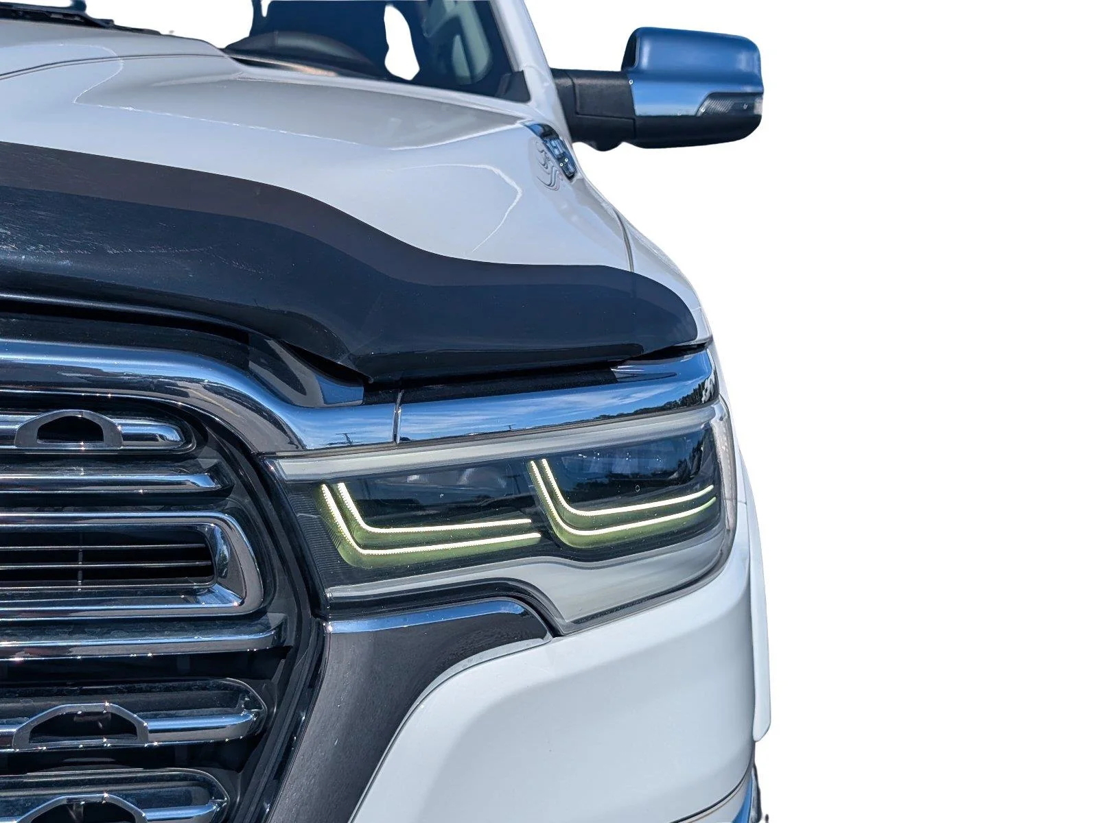 Used 2025 Bright White Clearcoat Ram Longhorn image 13