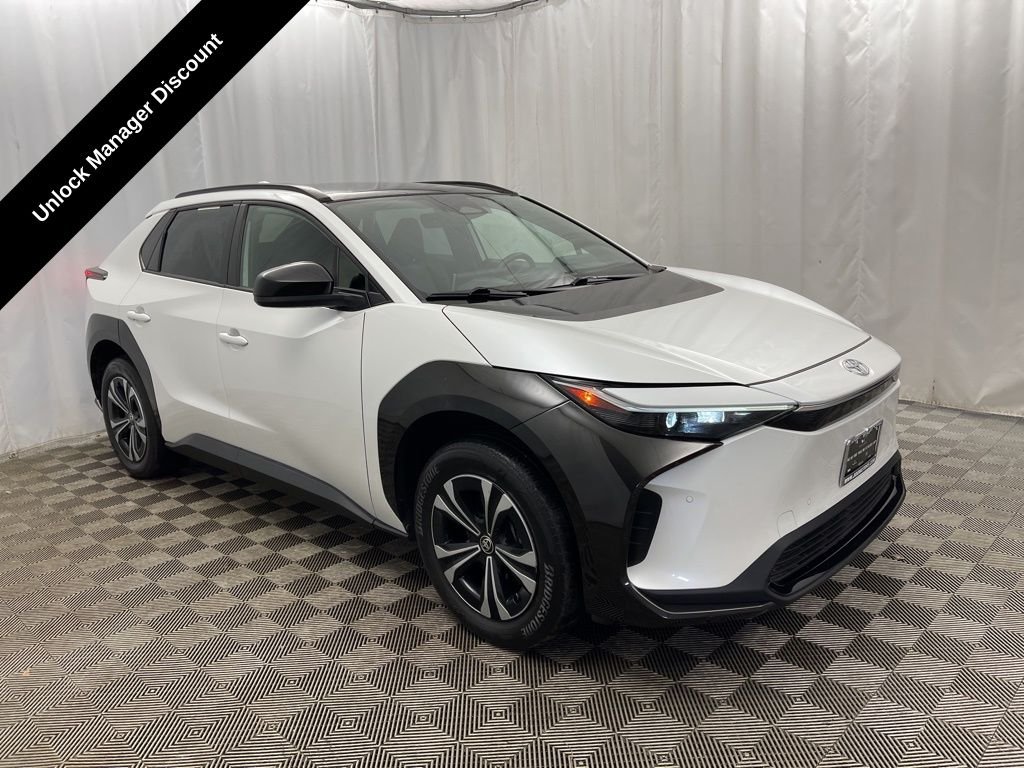 Used 2023 Toyota bZ4X XLE with VIN JTMABACAXPA023539 for sale in Des Plaines, IL