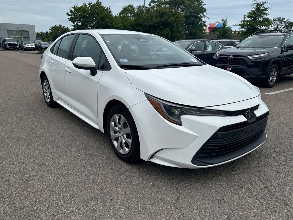 Used 2024 White Toyota LE image 9