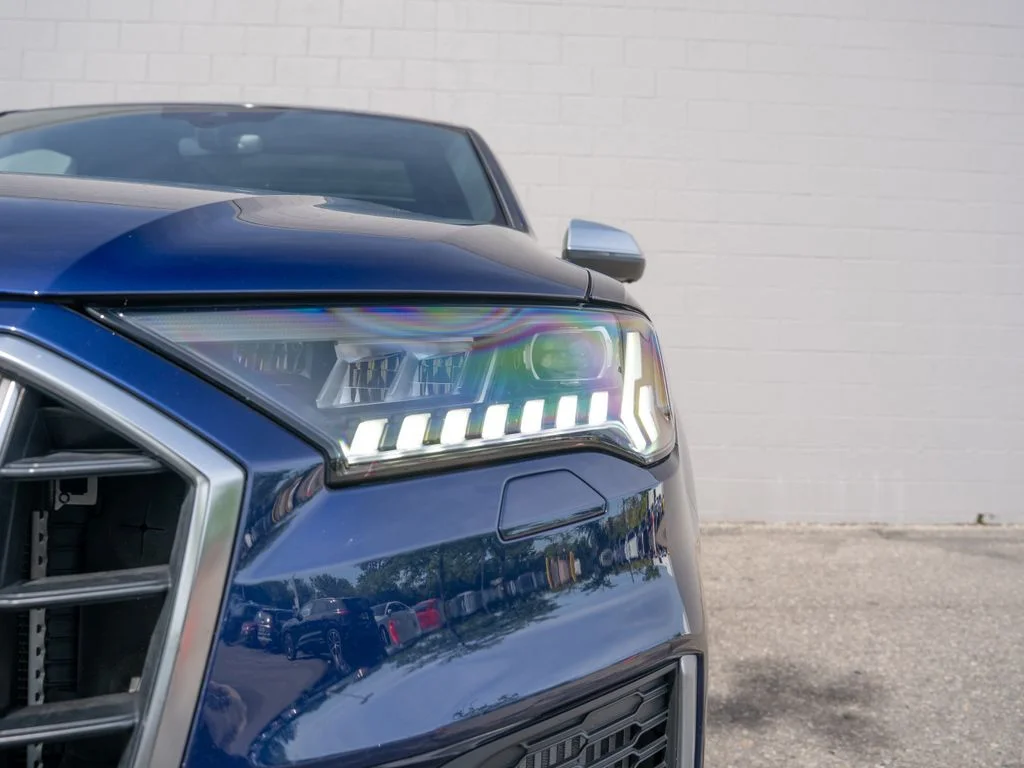 Used 2020 Blue Audi Premium Plus image 11