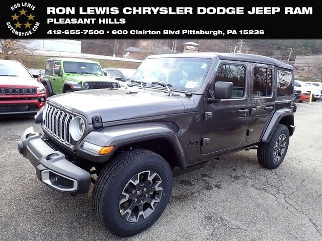 New 2026 Granite Crystal Metallic Clear-Coat Exterior Paint Jeep Sahara image 1