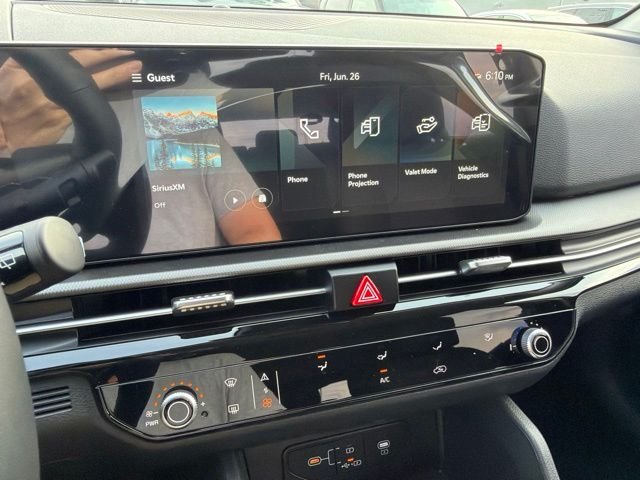 New 2026 Ebony Black Kia LX image 16