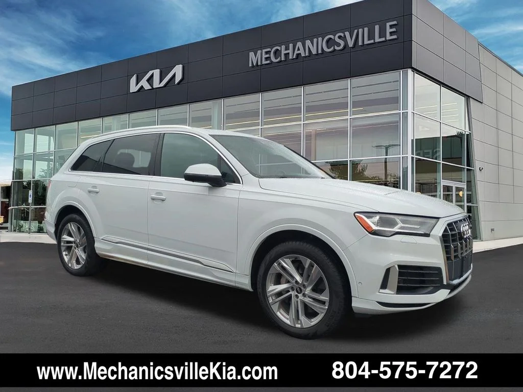 Used 2021 White Audi 55 Premium Plus image 1