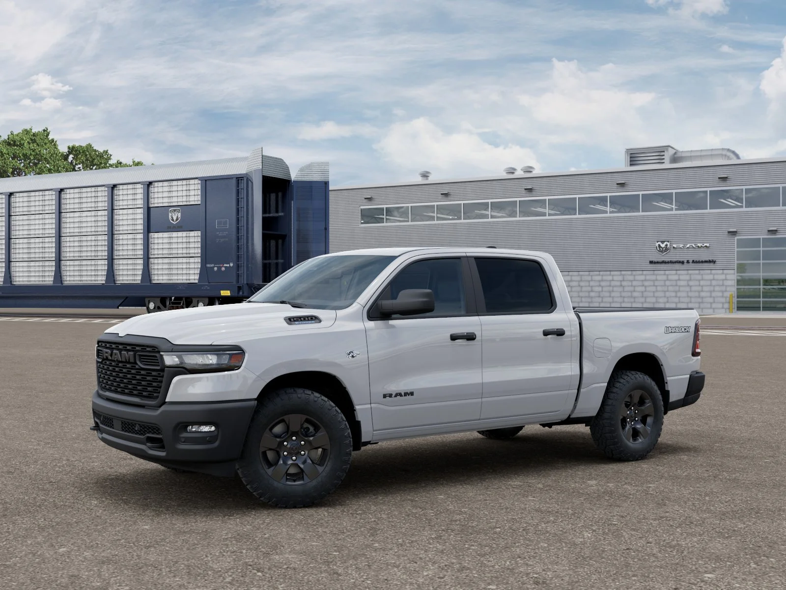 New 2026 Bright White Clear-Coat Exterior Paint RAM  image 2