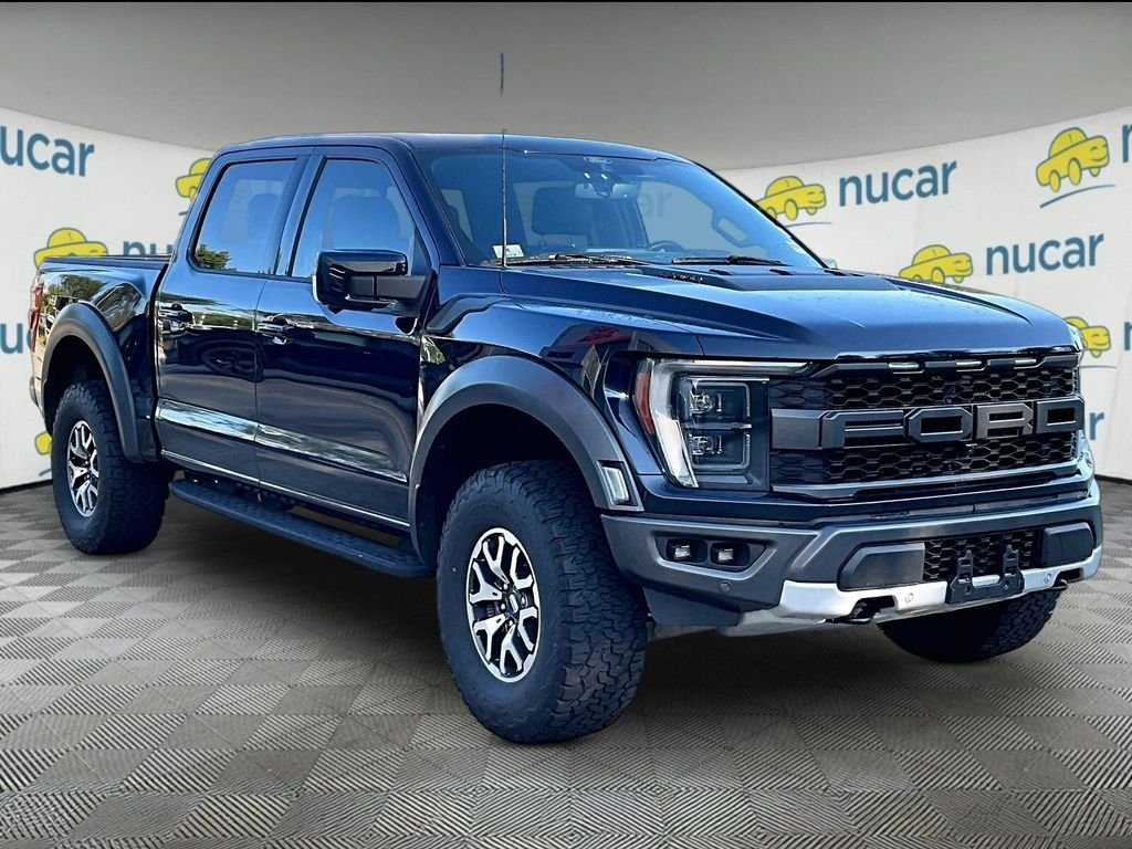 Used 2021 Blue Ford Raptor image 1