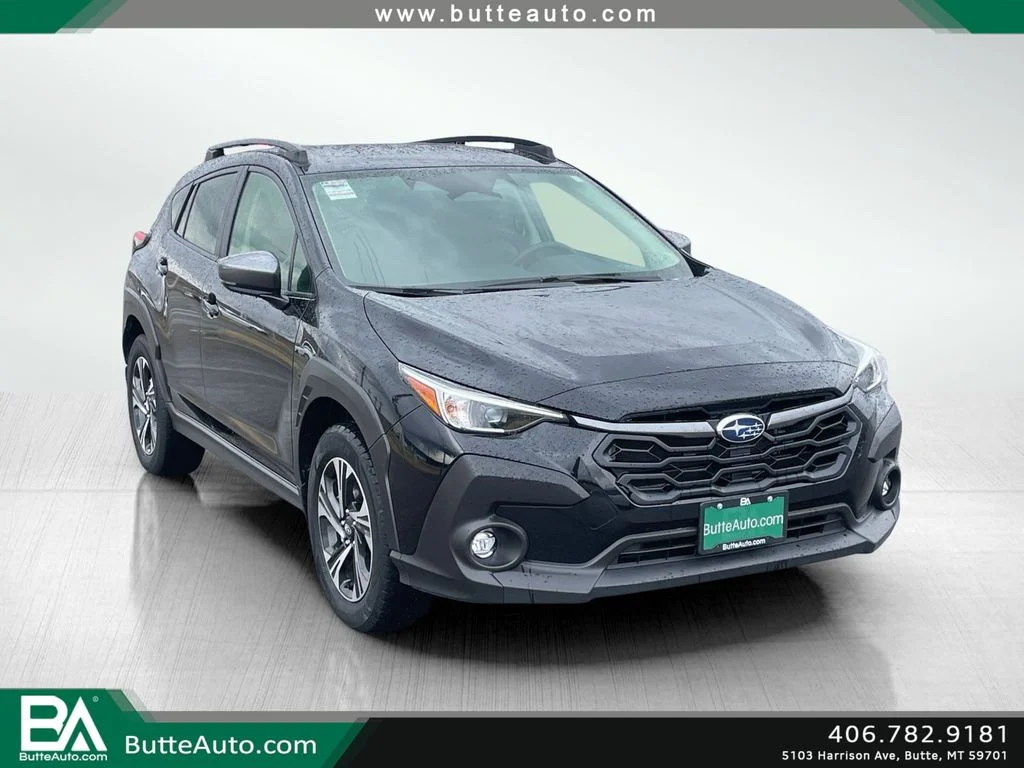 Used 2024 Crystal Black Silica Subaru Premium image 1