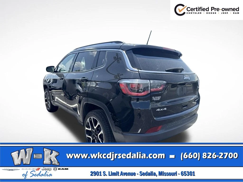 Certified Used 2017 Black Jeep Limited image 9