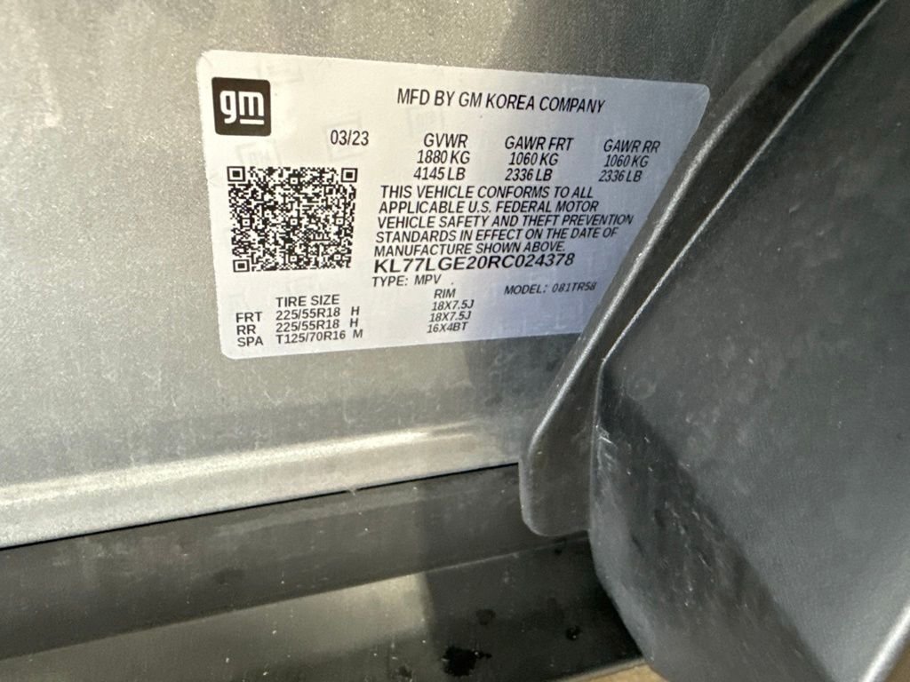 Used 2024 Gray Chevrolet 1RS image 10