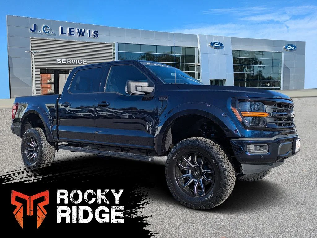 New 2026 Antimatter Blue Metallic Ford XLT image 1