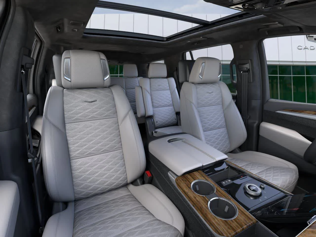 New 2026 Deep Sea Metallic Cadillac Platinum Luxury image 16