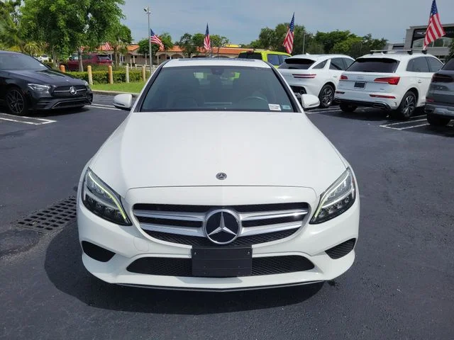 Used 2020 White Mercedes-Benz C 300 image 2