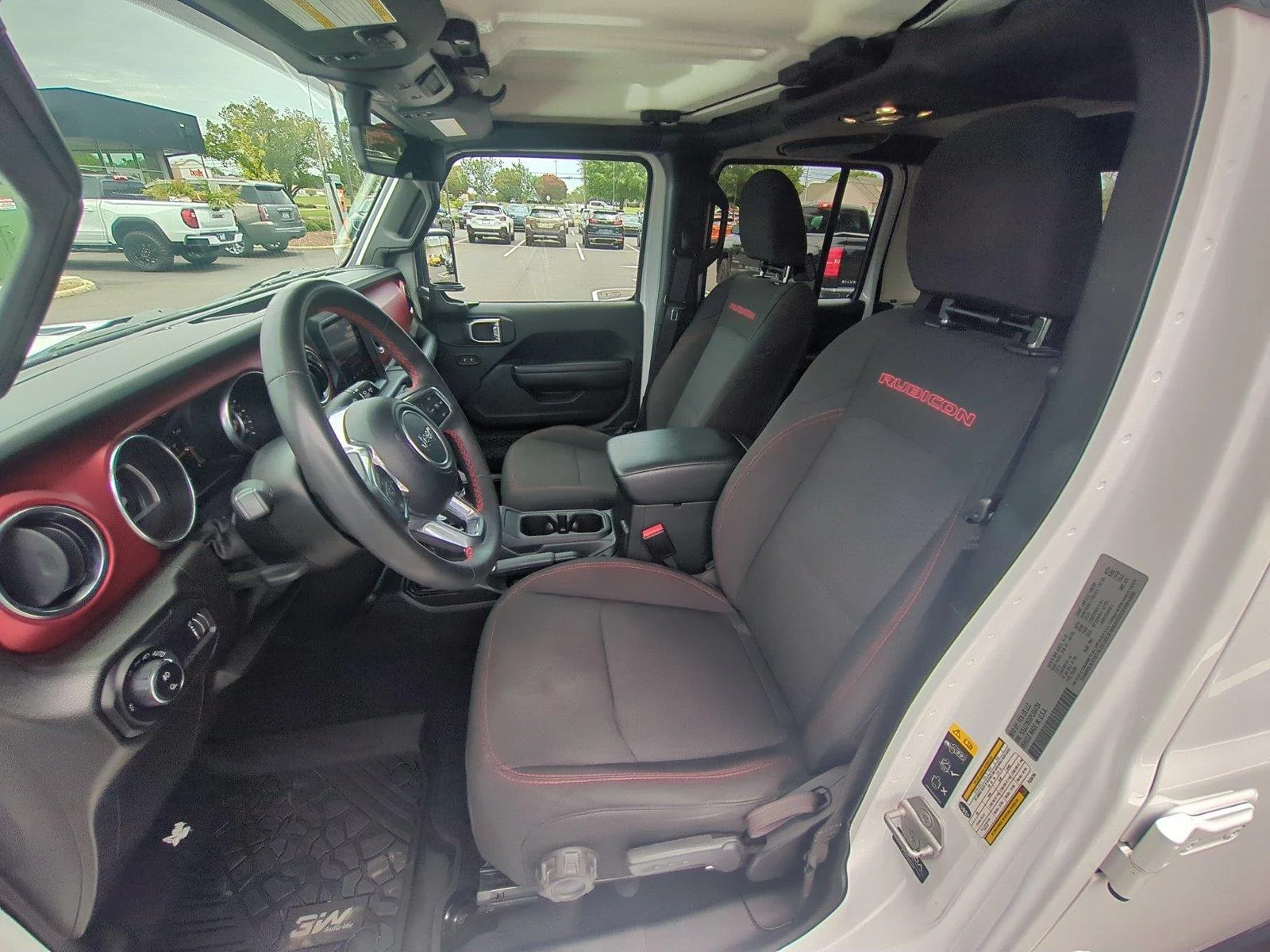 Used 2023 Bright White Clearcoat Jeep Rubicon image 17
