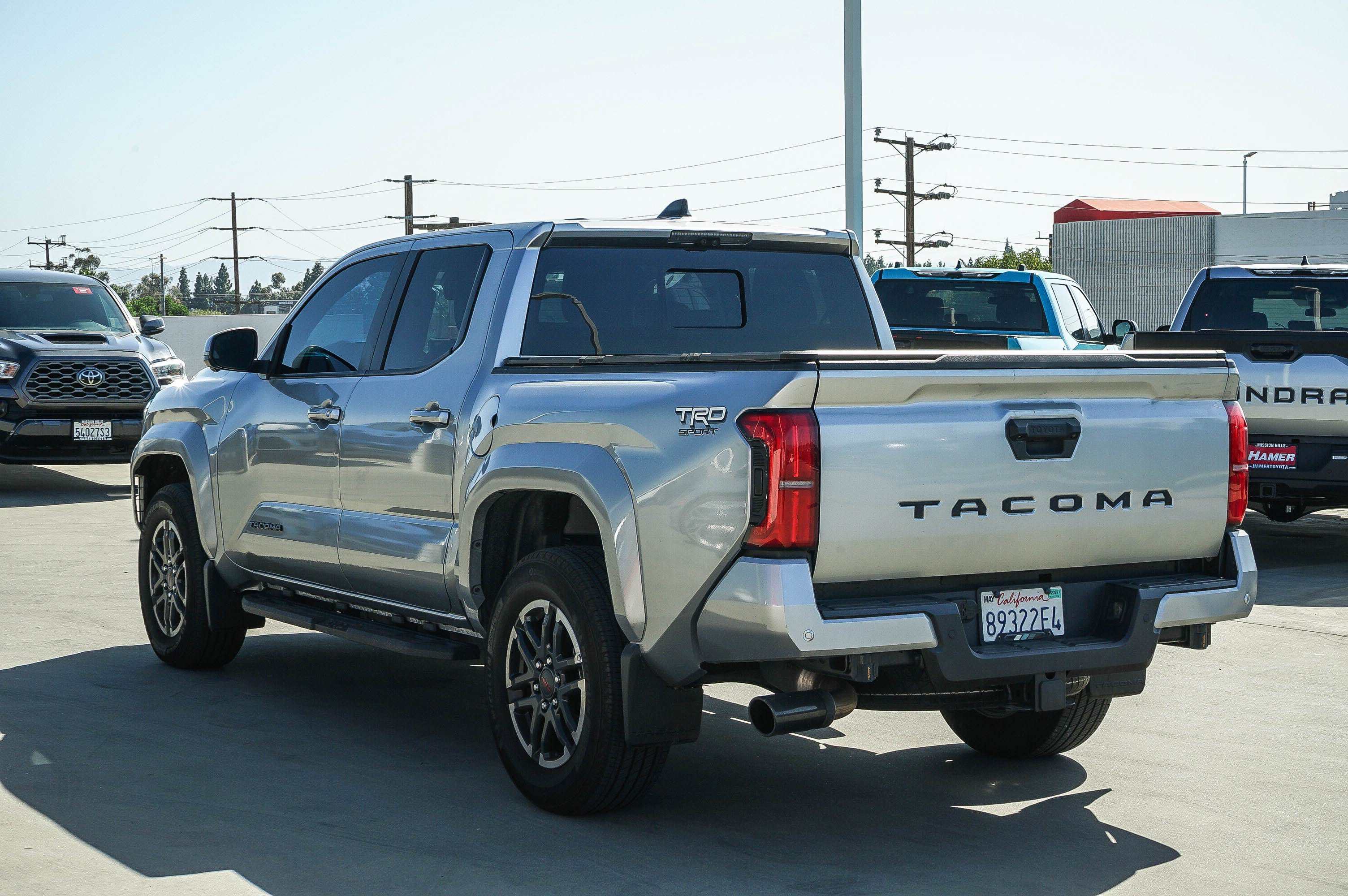 Used 2025 Celestial Silver Metallic Toyota TRD Sport image 4