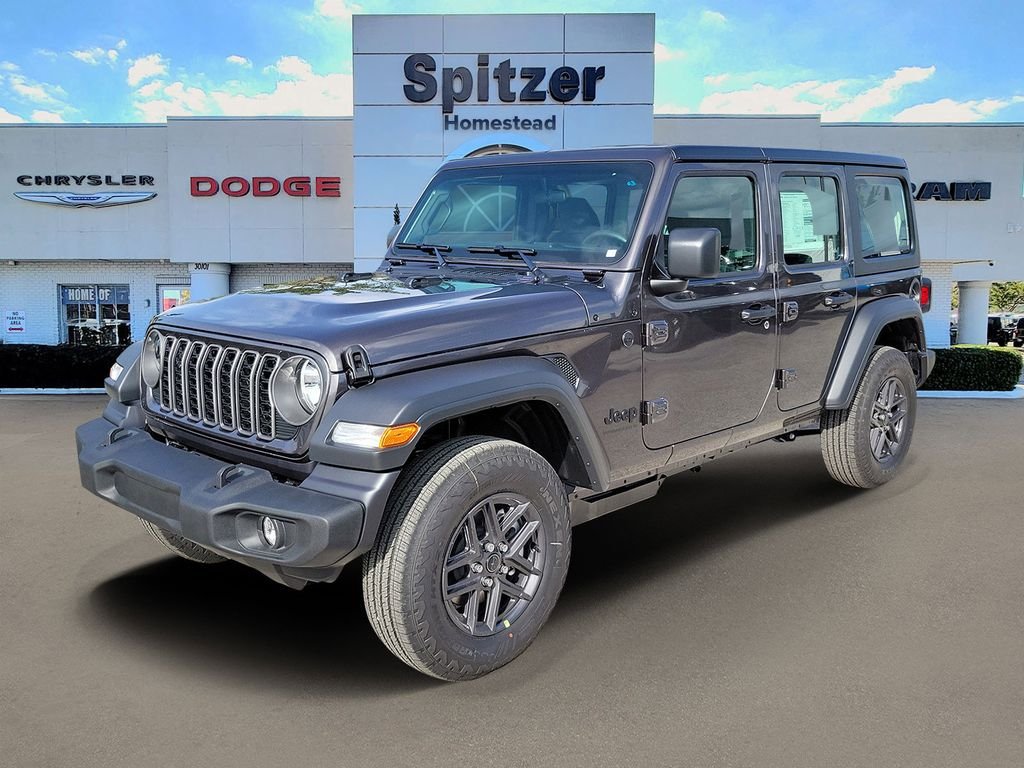 New 2026 Granite Crystal Metallic Clear-Coat Exterior Paint Jeep Sport image 4