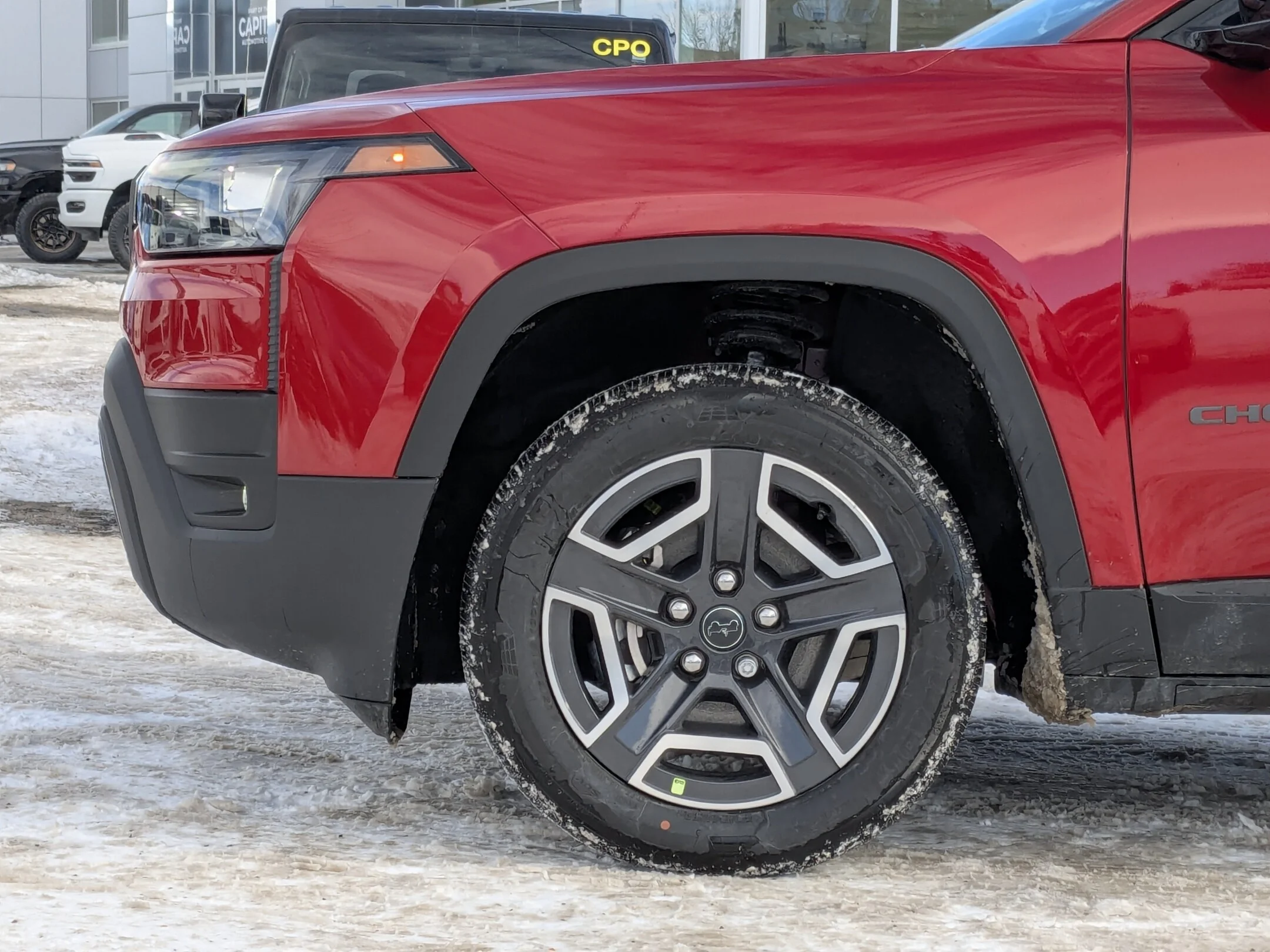 New 2026 Red Jeep Limited - - Hybrid - Tech Grp - Dual-Pane Pano Sunroof - Trailer Tow Grp & More! image 9