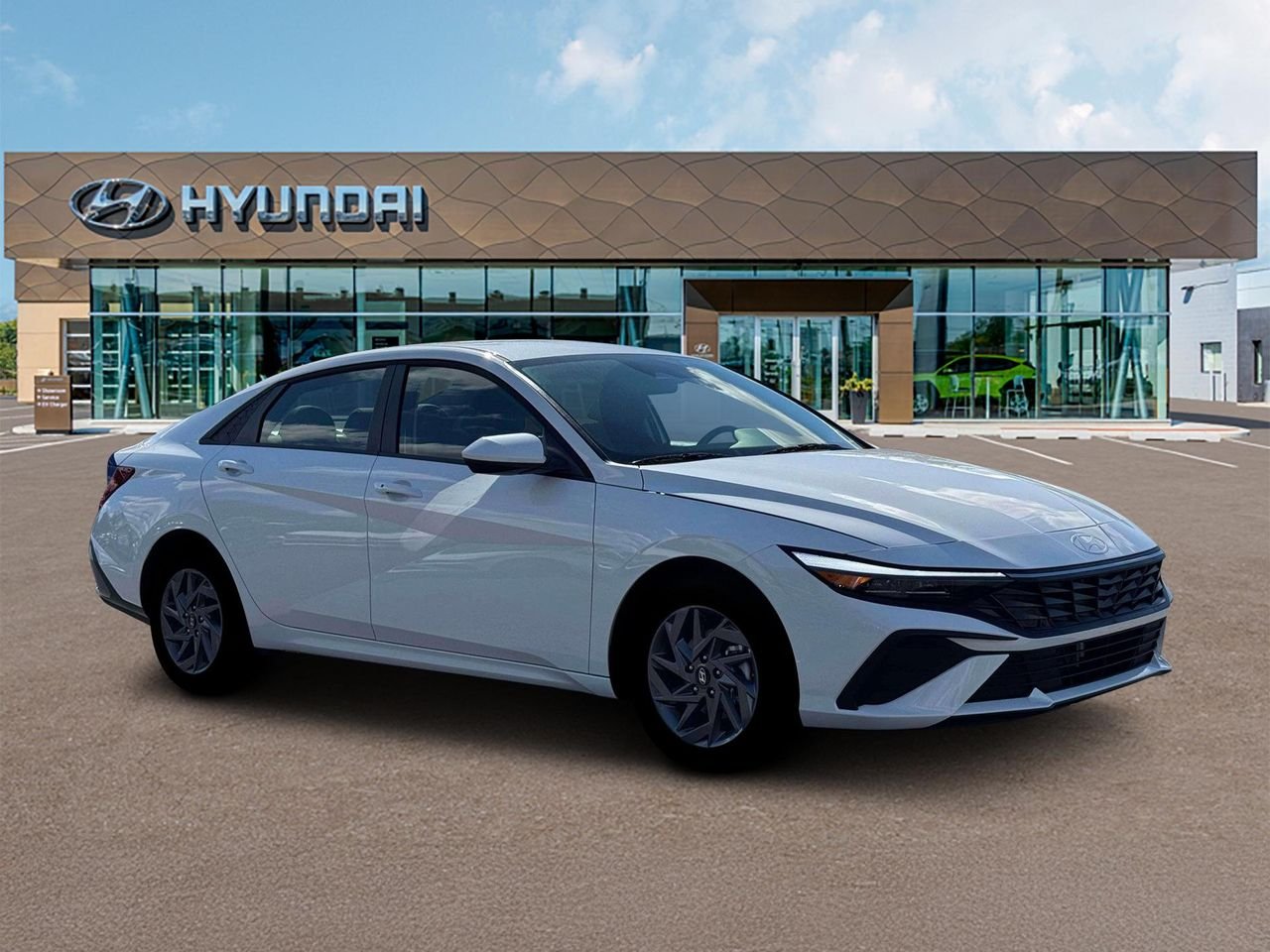 New 2026 Serenity White Hyundai Blue image 10