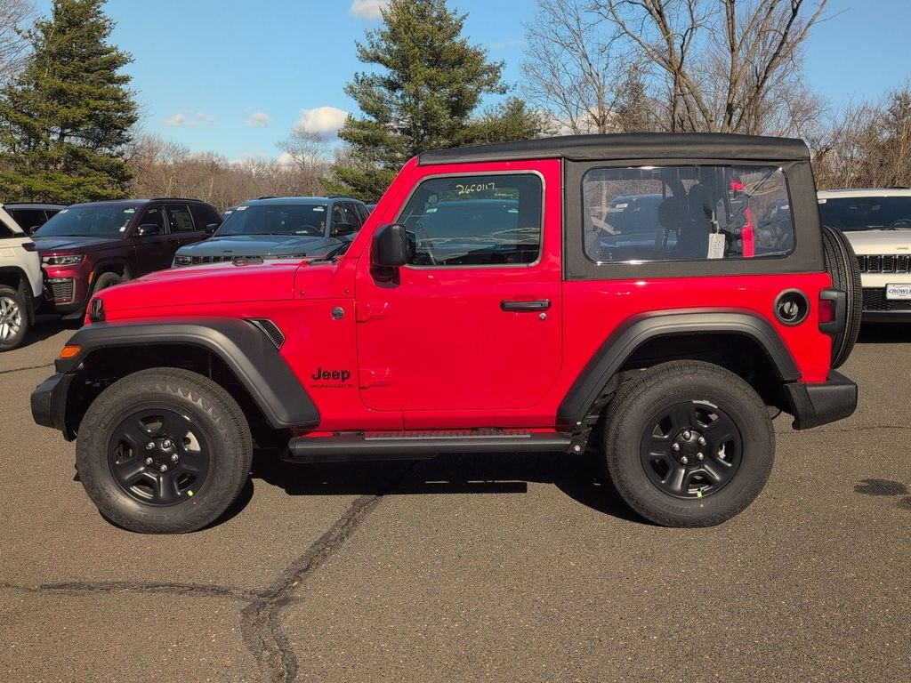 New 2026 Firecracker Red Clearcoat Jeep Sport image 6